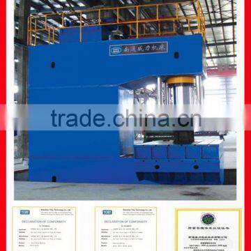 WEILI MACHINERY Top Quality Four Column four column hydraulic pressure machine