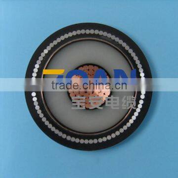 Cu/XLPE/CTS/PVC/AWA/PVC, Power Cable, 19/33 KV, 1/C (BS 6622) photo-2