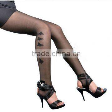 8309 footless 20D women transparent silk tights