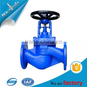 PN16 DN100 DN150 DIN Bellows Seal Cast Steel Globe Valve ( Stop Valve )