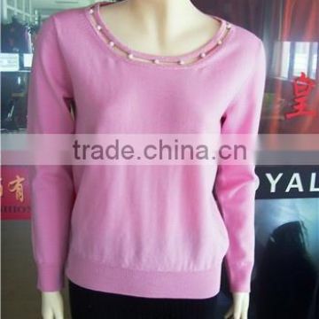 100% merino wool women sweater pullover