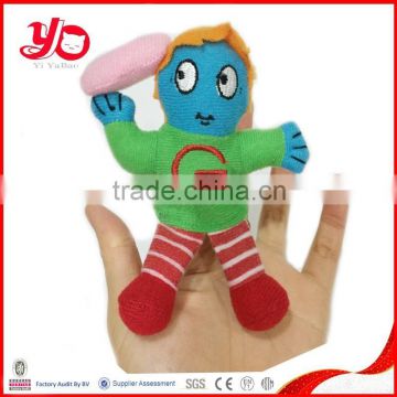 2015 new plush toys product custom fingers puppets