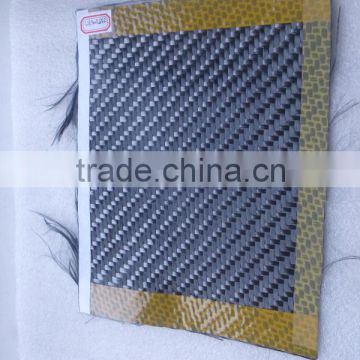 Wholesale 3K carbon fiber 1500D Kevlar fabric for helmet