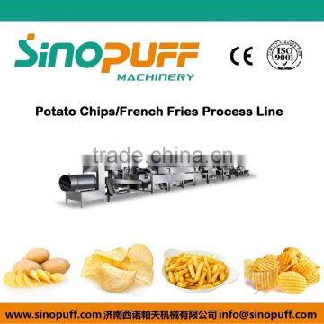 Hot selling High Quality Small Scale Potato Chips Production Line