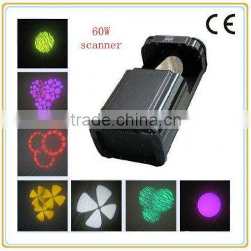 led stage light 60W scan light gobo light dj lights led gobo projector