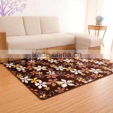 2015 New Product Thin Flower Shape Rug