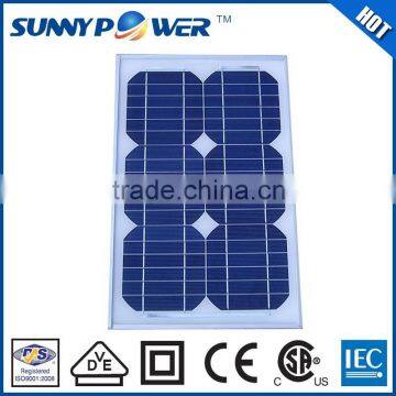 700v monocrystalline 16w solar panel