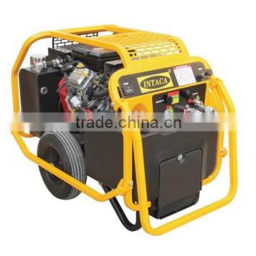 gasoline hydraulic portable power unit pack for driving tools