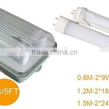 marine wall mounted led light 4foot twin tube emergency batten 2*18w