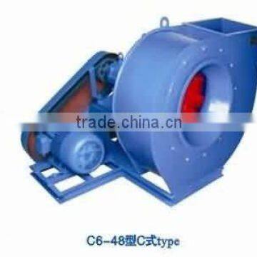 C6-48 centrifugal fan for extraction dust/high pressure centrifugal fan/factory ventilation blower fan/ventilator/low noise