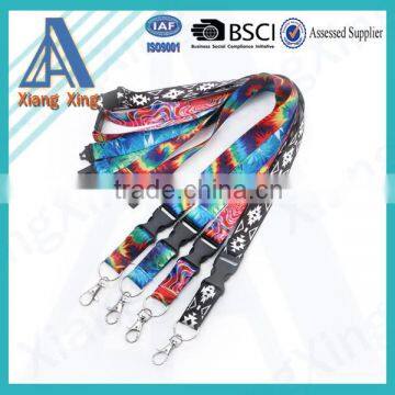 Fation polyester lanyard with logo wholesale