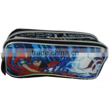 customized double school pen bag