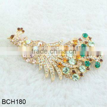 2013 Fashion Bangjin Vintage Style Peacock Brooches