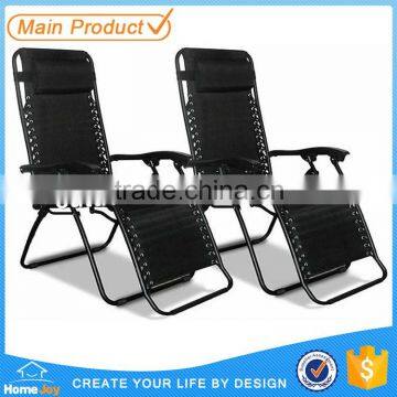 Hign quality reclining garden chairs, metal beach chair