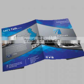Black Paper Folder Printing, OEM Print Company Logo Folders photo-4