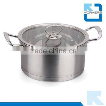3 Pieces of Stainless Steel Square Stock Soup Pot Set photo-5