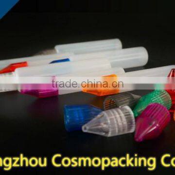China factory 20ml pe pen shape dropper bottle,plastic unicorn bottle,PE Pen bottle