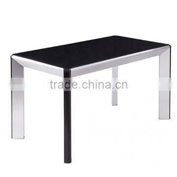 Square Glass Dining Table/glass Dining Table Set for Living Room photo-4