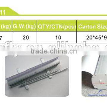 outdoor advertising equipment display stand roll up photo frames designs