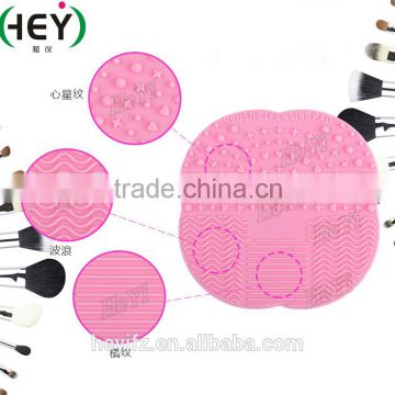 Hot Selling Multicolored Silicone Makeup Brush Cleaning Pad