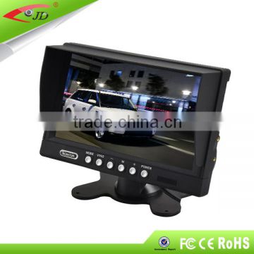 2016 New 9 inch Quad Shape car 12 volt dc lcd monitor with rca video input