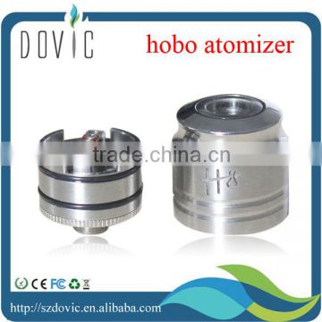 Hobo rda atomizer with red copper plated silver contact