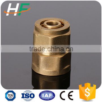 Manufacturer wholesale 1/2 tee brass pex fittings for pipe system