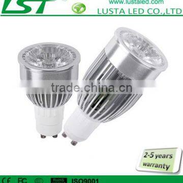 9W GU10 Anti-glare COB LED Spotlight, 90-100lm/W, 3 Years Warranty