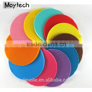 2016 New design food grade approved round silicone mat