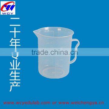 High quality competitive price plastic beaker laboratory beaker wholesale measuring beaker