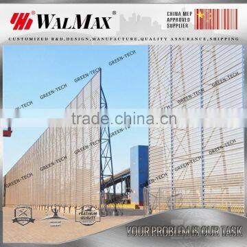 WF-DS011 High Quality Powder Coated Steel Sheet Windbreak Fence