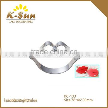 K-sun s/s Mini Cookie Cutter sexy red lips fondant Cookie Cutter reposteria                        
                                                Quality Choice