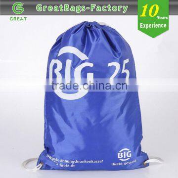 Lead Free Practical cotton fabric drawstring bag