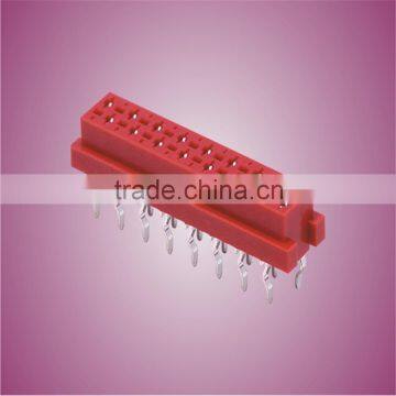 1.27mm Pitch Red Wire to Board Connector Dip Wafer Connector photo-2