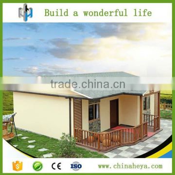 luxury prefab brick house made in china