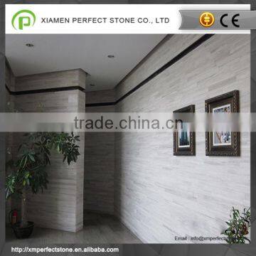 Cheap Chinese Grey Wooden Marble Tile To Hotel Wall Cladding Floor Tile