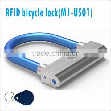 2016 New Arrival Specialized RFID Key Card Bike Lock Automatic
