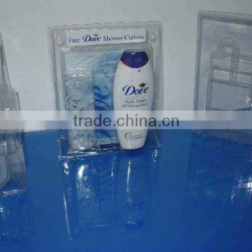 custom plastic tube packaging for hair extension