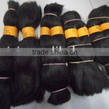 good quality Mongolia double drawn human hair products