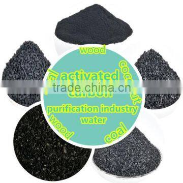 Activated carbon for water purification industry