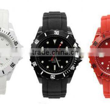 popular silicone 1.3.5ATM wrist watches with CE, ROHS