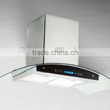 Wall Mounted Glass Cooker Hood LOH213-B13G(900mm) With CE ROHS Kitchen Appliance photo-3