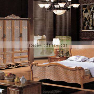 Wicker Furniture Home Bedroom Furniture Wicker Bed