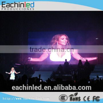 P6mm LED video wall screen for concert simple design and easy-to-install