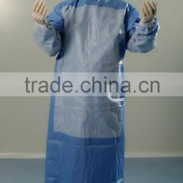 Factory Directly Sterile Disposable Surgical Gown , Non - Woven 45g,M