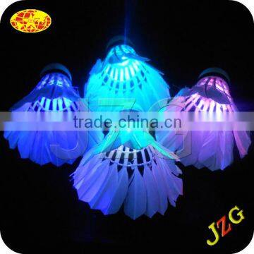 wholesale lighted badminton lighted shuttlecock cheap outdoor night play lighted badminton shuttlecock