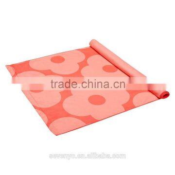 Eco Friendly Printing Pattern Flower Yoga Mat Towel YT-003