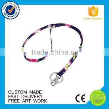 Free sample custom fashion dye sublimation lanyard