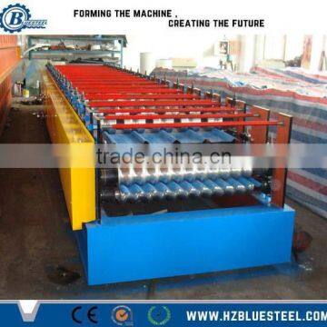 Full Auto PLC Hydraulic Double Layer Roof Tile Sheet Making Machine For Sale for Metal Building Material