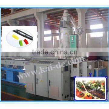 High speed cylinder drip lrrigation pipe machine